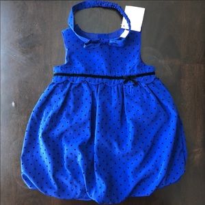 Gymboree infant dress w/ bloomers and bow headband